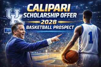 Best Calipari Scholarship Offer 2028 Basketball Prospect