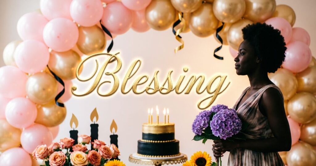 Classy Happy Birthday African American Woman