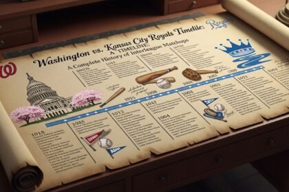 Washington Nationals vs Kansas City Royals Timeline